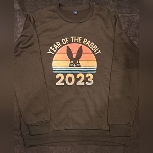 NWOT Chinese Horoscope Year Of The Rabbit 2023 Sweater